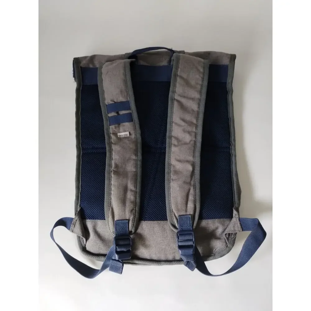 OGIO Red Bull Collab Backpack Signature Series MEDIUM Roll Top Gray Lightweight
